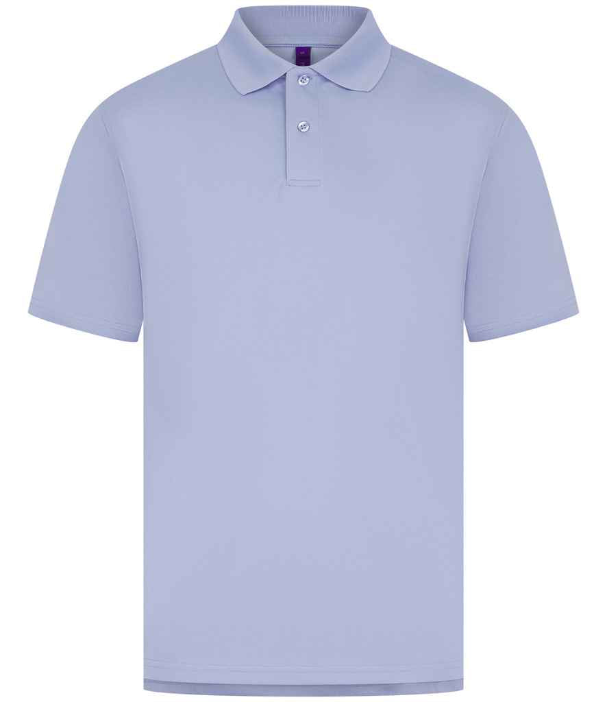 Henbury Coolplus® Wicking Piqué Polo Shirt - Lavender