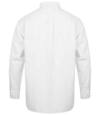 Henbury Long Sleeve Classic Oxford Shirt - White
