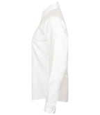 Henbury Ladies Long Sleeve Classic Oxford Shirt - White
