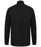 Henbury Modern Long Sleeve Regular Fit Oxford Shirt - Black