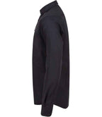 Henbury Modern Long Sleeve Slim Fit Oxford Shirt - Black