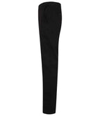 Henbury Stretch Flex Waistband Chino Trousers - Black