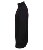 Henbury Roll Neck Sweater - Black