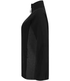 Henbury Unisex Contrast Soft Shell Jacket - Black/Charcoal