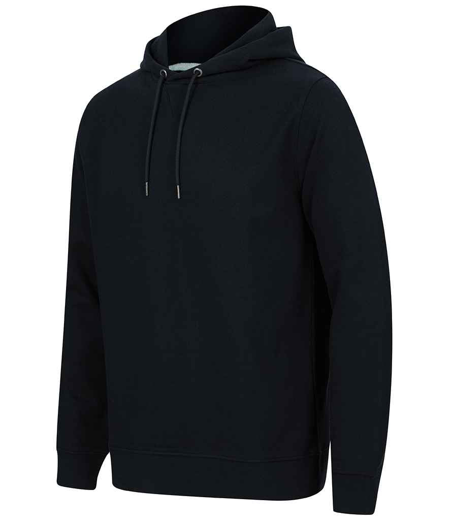 Henbury Unisex Sustainable Hoodie - Black