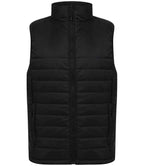 Henbury Unisex Padded Gilet - Black