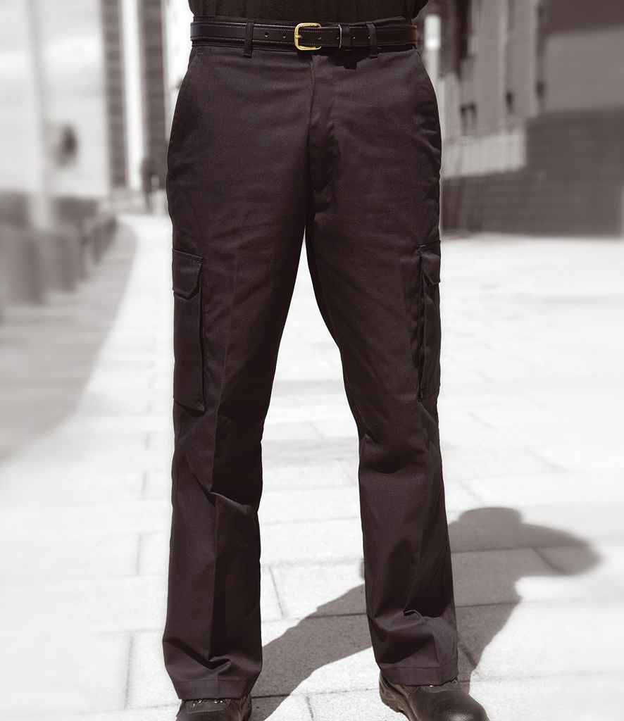 Warrior Cargo Trousers - Black