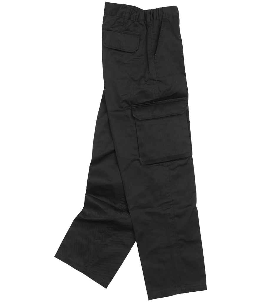 Warrior Ladies Cargo Trousers - Black
