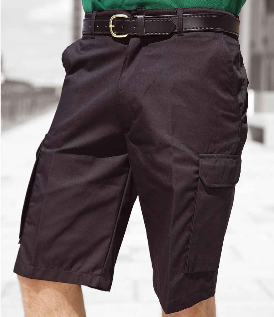 Warrior Cargo Shorts - Black