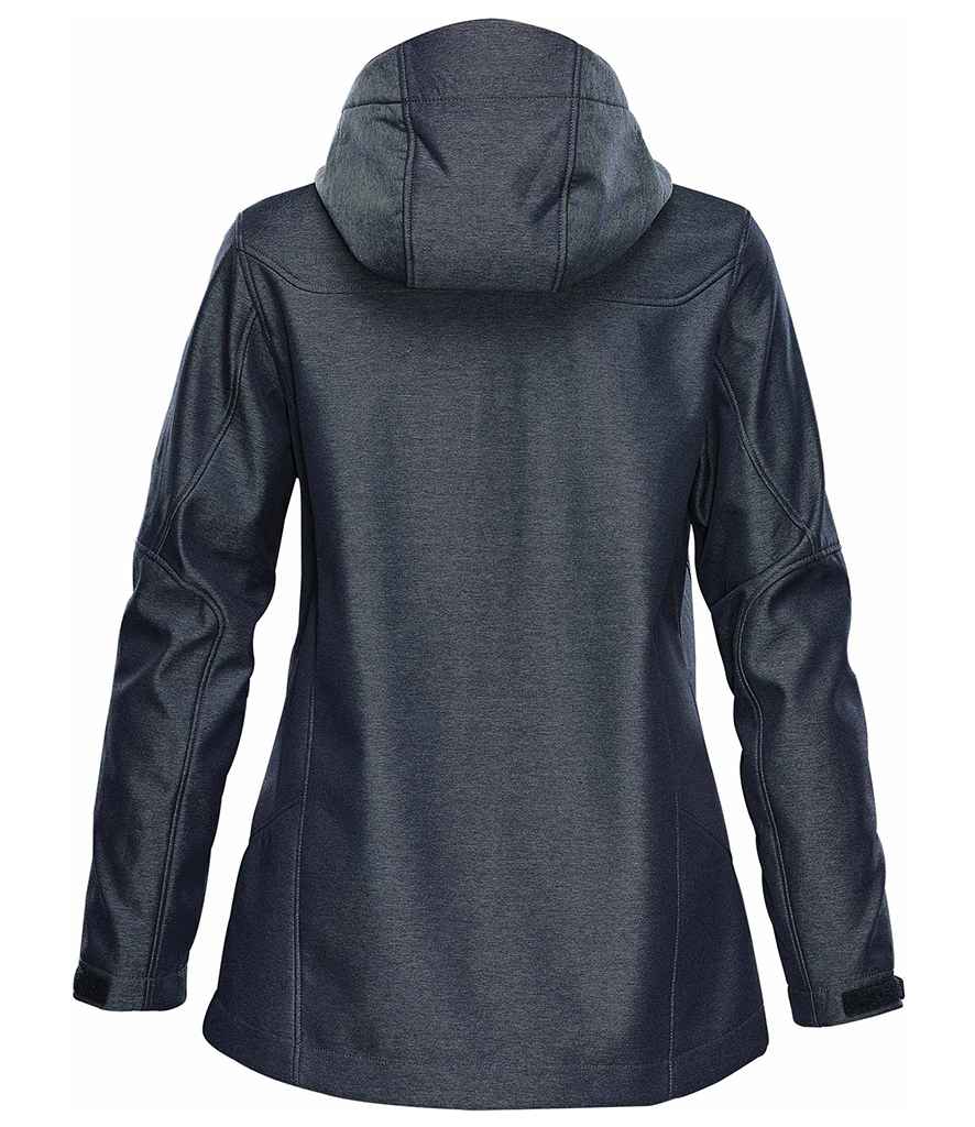 Stormtech Ladies Epsilon 2 Hooded Soft Shell Jacket - Charcoal Twill