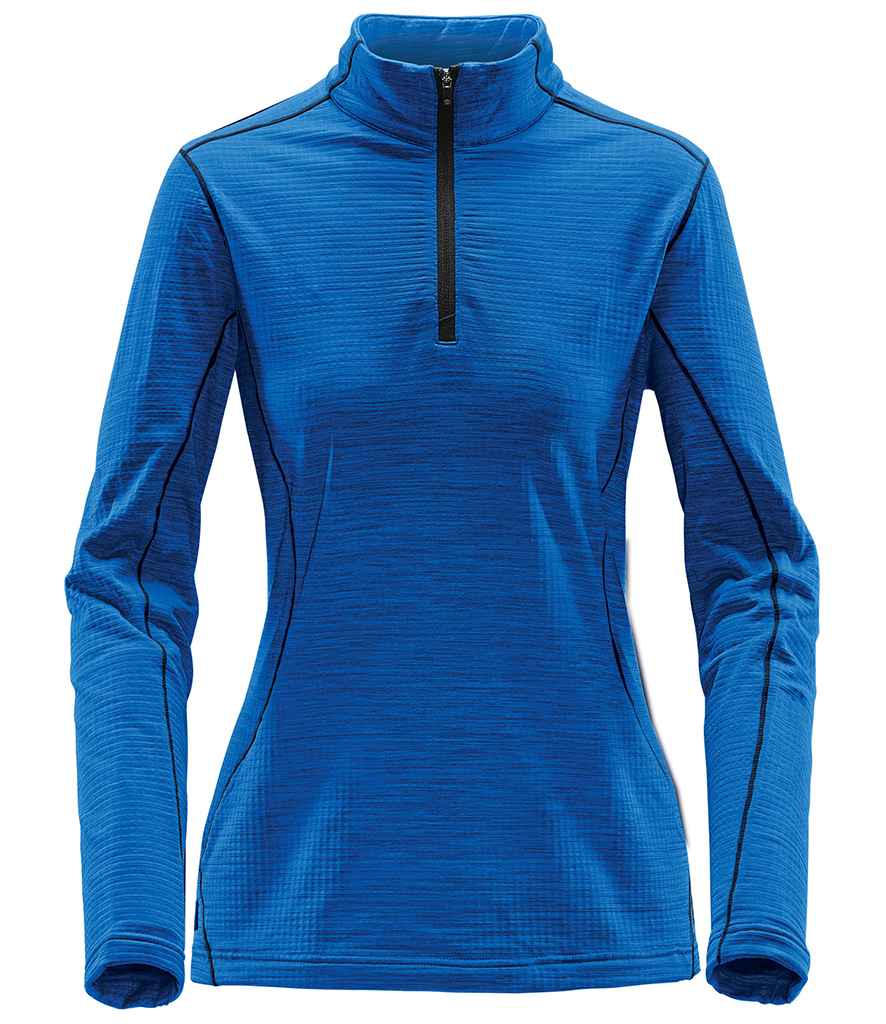 Stormtech Ladies Base Thermal Zip Neck Top - Ocean Blue