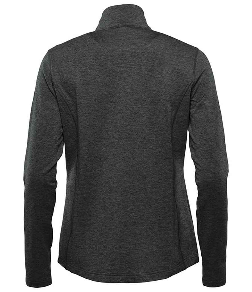 Stormtech Ladies Treeline Performance 1/4 Zip Pullover - Black Heather