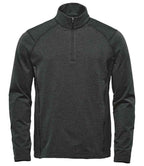 Stormtech Treeline Performance 1/4 Zip Pullover - Black Heather