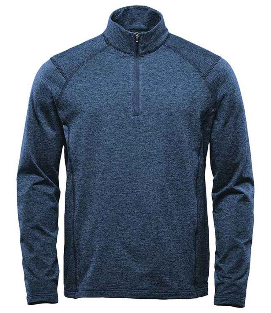 Stormtech Treeline Performance 1/4 Zip Pullover - Dark Navy Heather