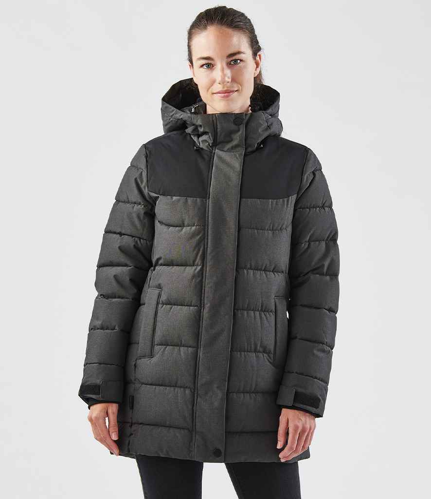 Stormtech Ladies Oslo HD Parka Jacket - Heather Grey