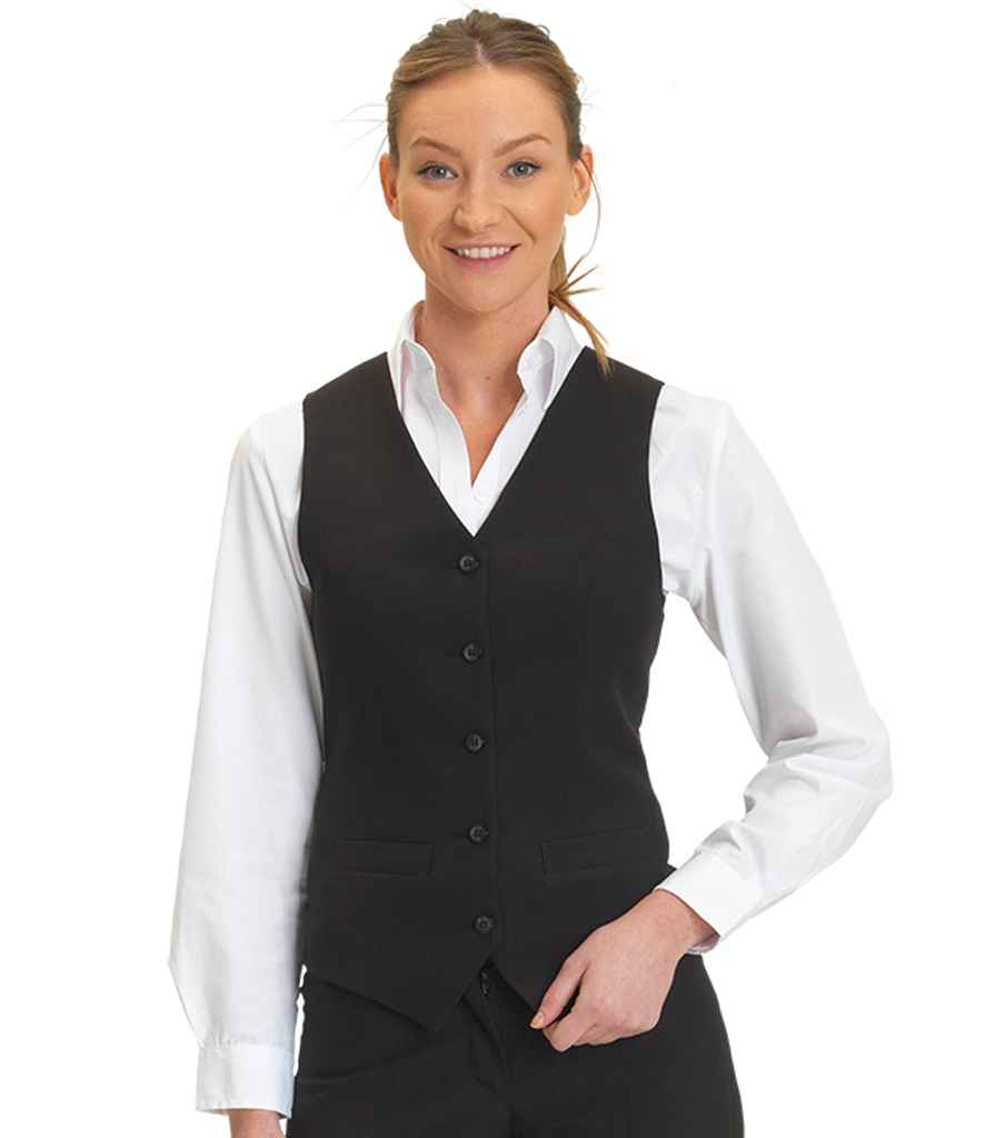Joseph Alan Ladies Waistcoat - Black
