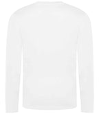 AWDis Cool Long Sleeve Wicking T-Shirt - Arctic White