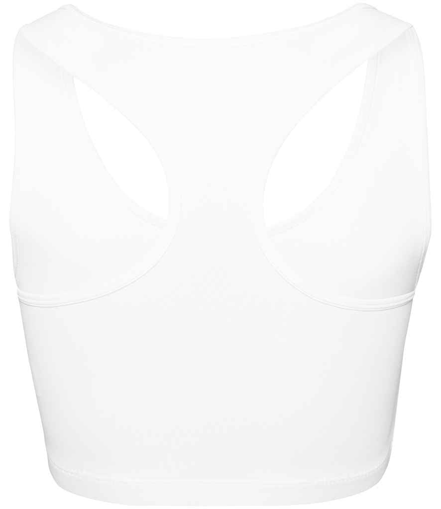 AWDis Ladies Cool Sports Crop Top - Arctic White