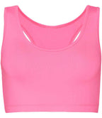 AWDis Ladies Cool Sports Crop Top - Electric Pink