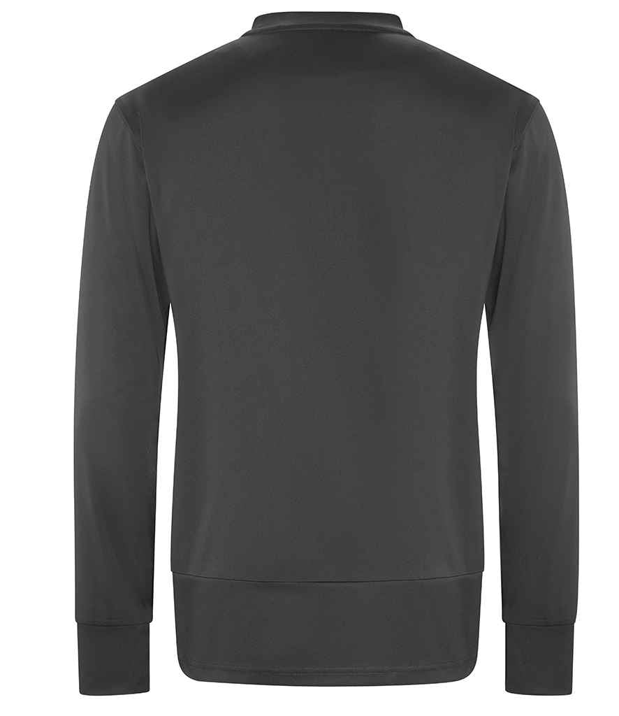 AWDis Cool Long Sleeve Active T-Shirt - Charcoal
