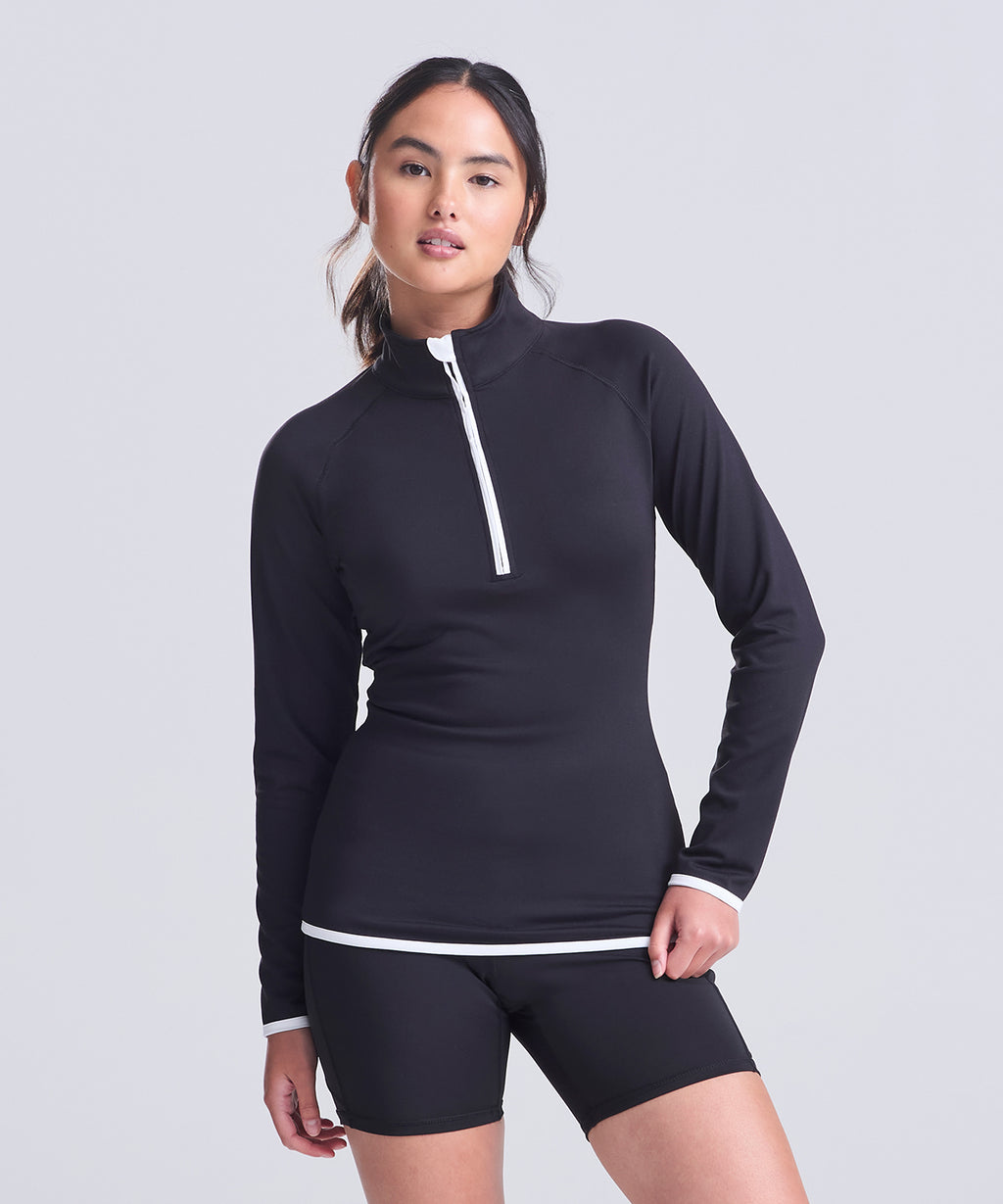 Women's cool ½ zip sweatshirt