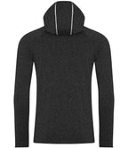 AWDis Cool Cowl Neck Top - Black Slate Melange