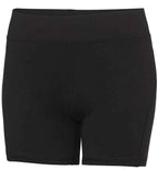 AWDis Ladies Cool Training Shorts - Jet Black
