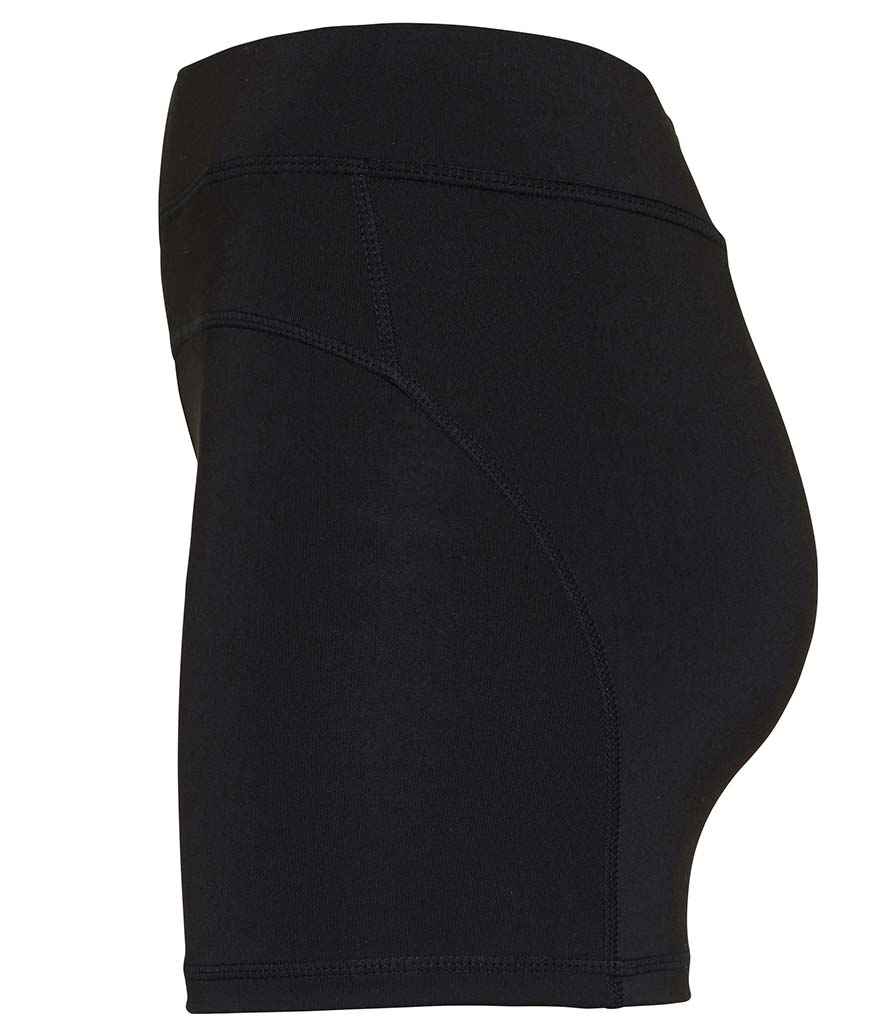 AWDis Ladies Cool Training Shorts - Jet Black