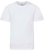 AWDis Kids Cool Smooth T-Shirt - Arctic White