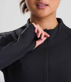 AWDis Ladies Cool Recycled Full Zip Jacket - Jet Black