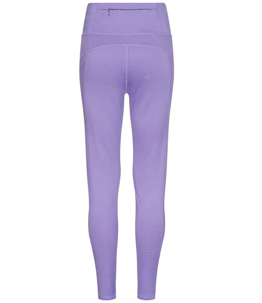 AWDis Ladies Cool Recycled Tech Leggings - Digital Lavender
