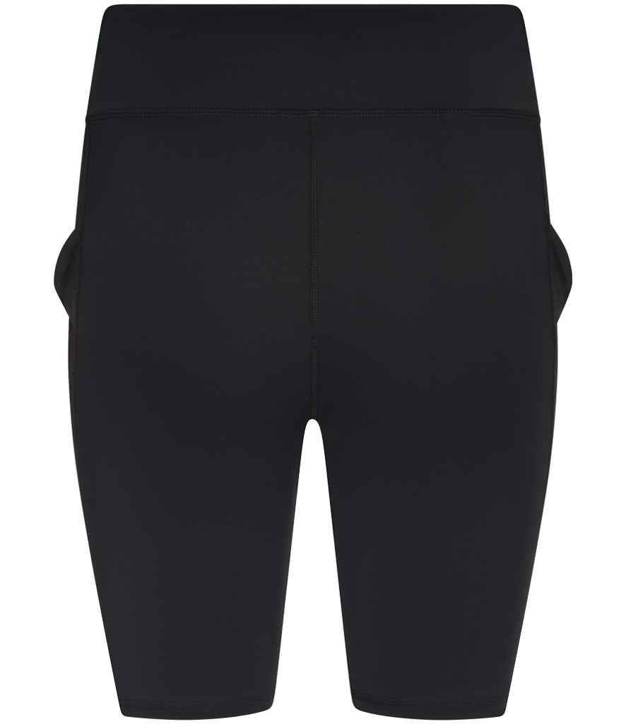 AWDis Cool Ladies Recycled Cool-Flex™ Tech Shorts - Jet Black