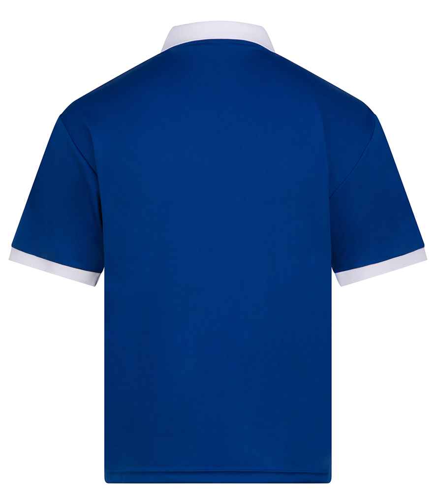 AWDis Cool Retro Sports Jersey - Dark Royal/White
