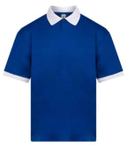 AWDis Cool Retro Sports Jersey - Dark Royal/White