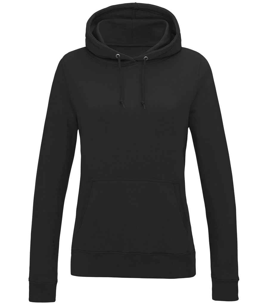 AWDis Ladies College Hoodie - Black Smoke