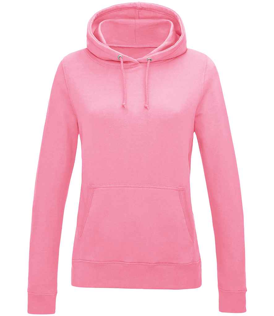 AWDis Ladies College Hoodie - Candyfloss Pink