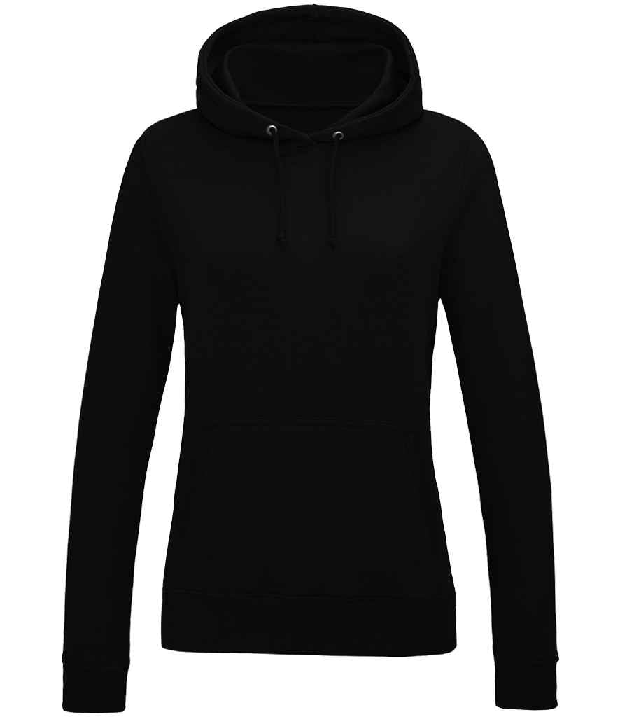 AWDis Ladies College Hoodie - Deep Black