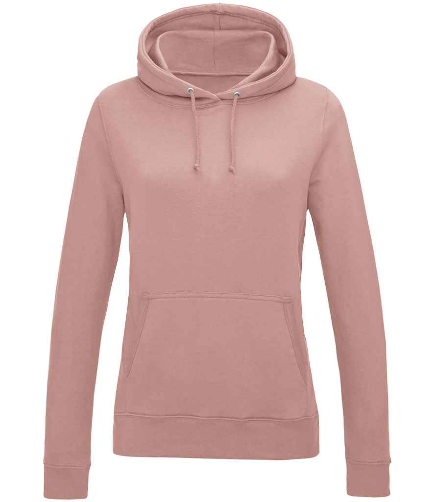 AWDis Ladies College Hoodie - Dusty Pink