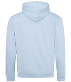 AWDis Varsity Hoodie - Sky Blue/Arctic White