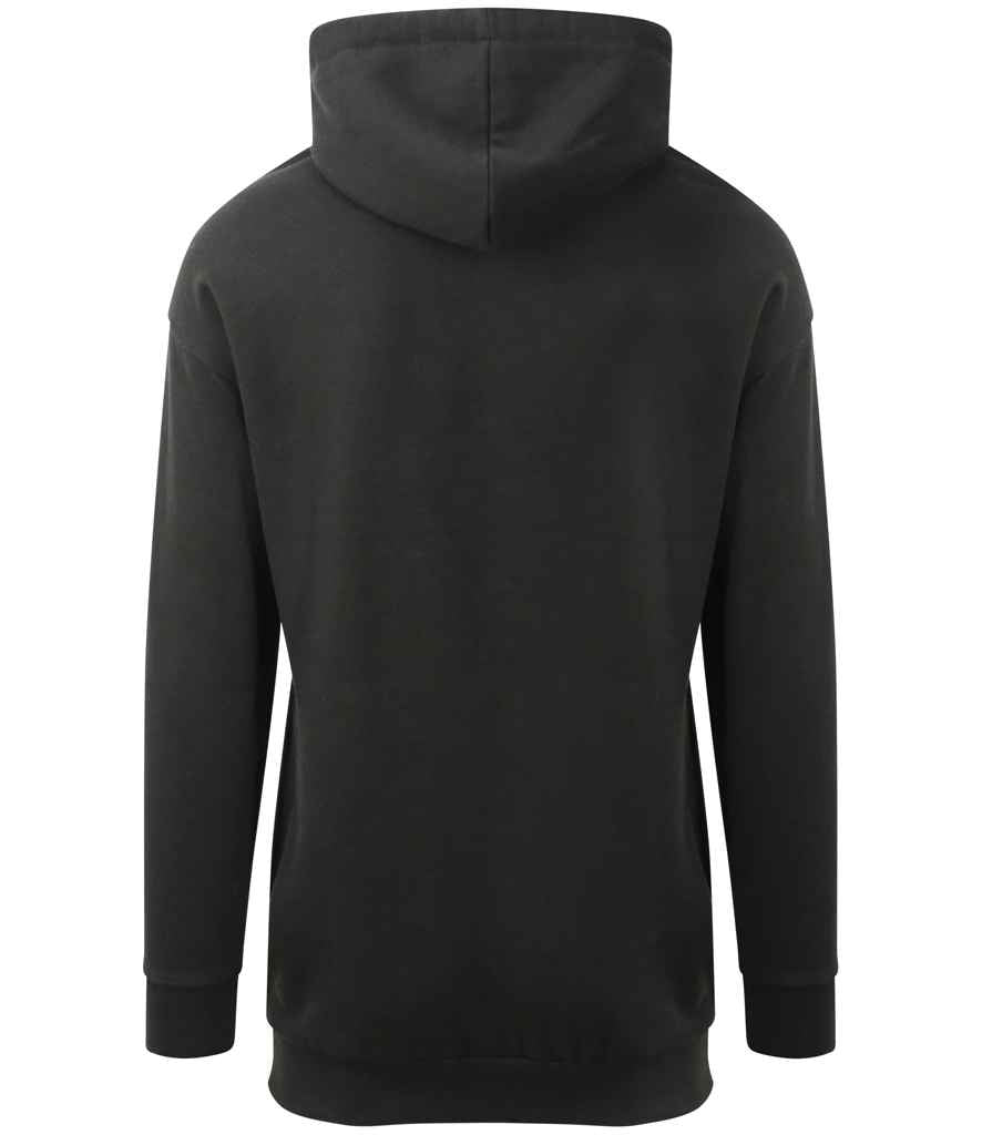 AWDis Ladies Hoodie Dress - Jet Black
