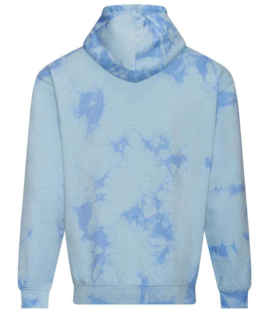 AWDis Tie-Dye Hoodie - Blue Cloud