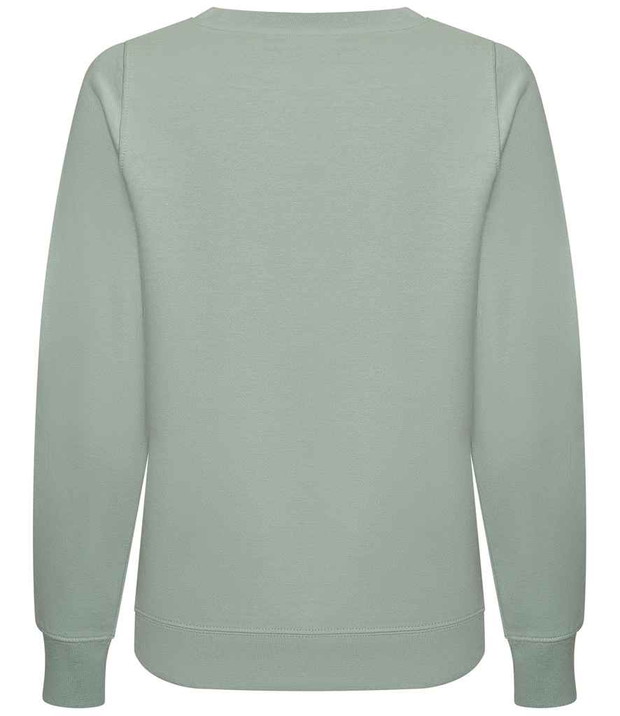 AWDis Ladies Sweatshirt - Dusty Green