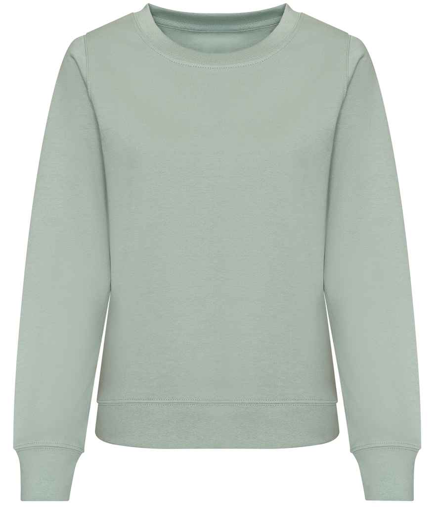 AWDis Ladies Sweatshirt - Dusty Green