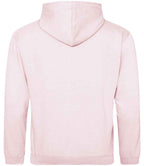 AWDis Kids Varsity Hoodie - Baby Pink/Arctic White
