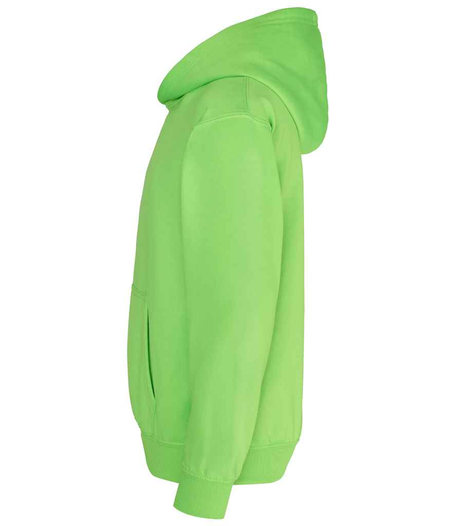 AWDis Kids Electric Hoodie - Electric Green