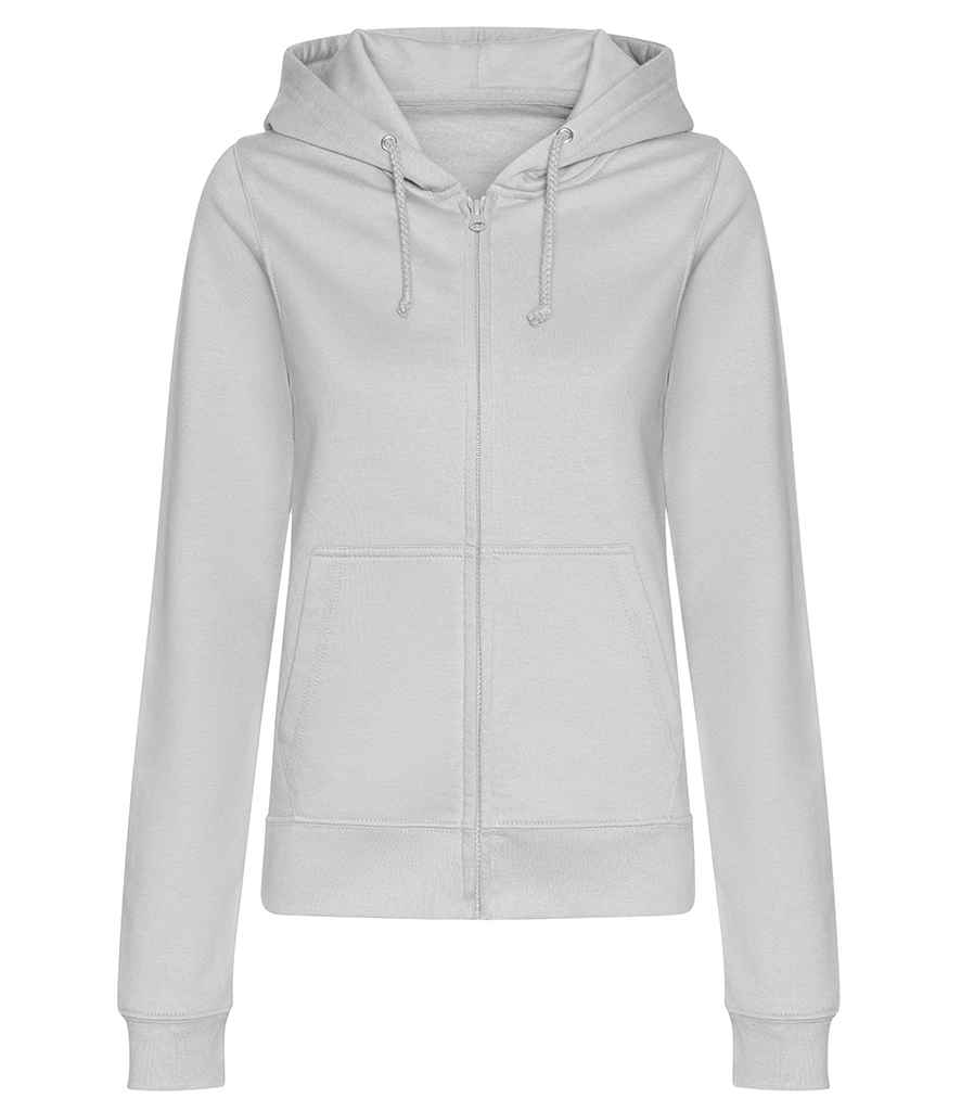 AWDis Ladies College Zoodie - Heather Grey