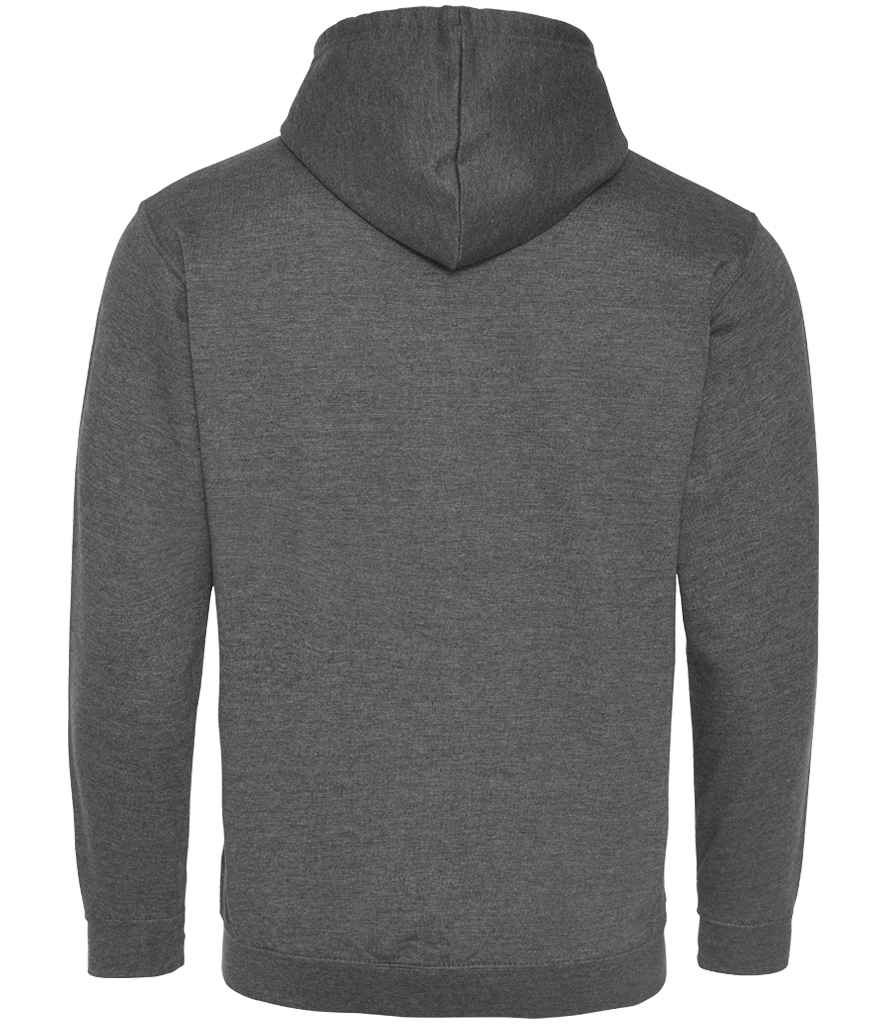 AWDis Varsity Zoodie - Charcoal/Jet Black