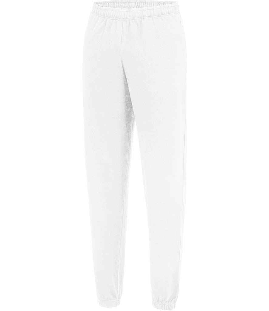 AWDis College Cuffed Jog Pants - Arctic White