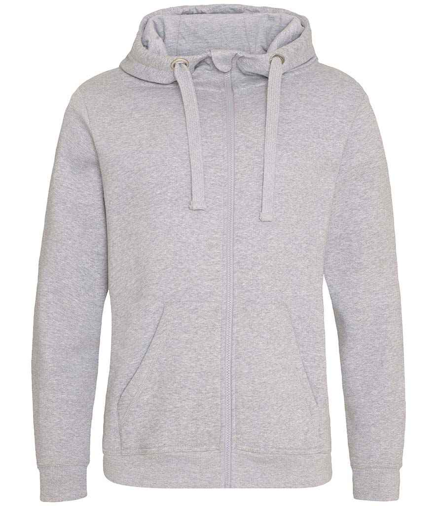 AWDis Graduate Heavyweight Zoodie - Heather Grey