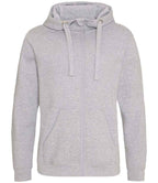 AWDis Graduate Heavyweight Zoodie - Heather Grey